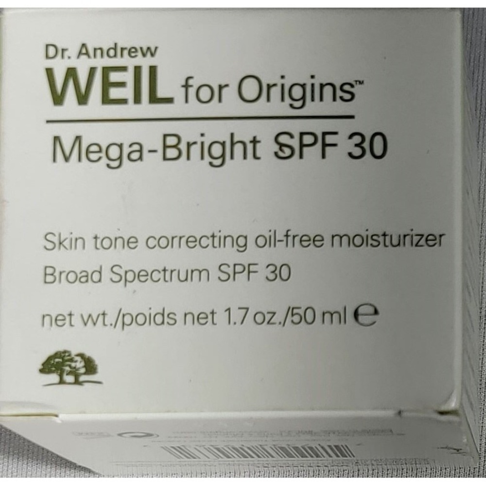 Origins Dr Andrew Weil Mega-Bright SPF 30 Skin Tone Correcting Moisturizer 1.7oz